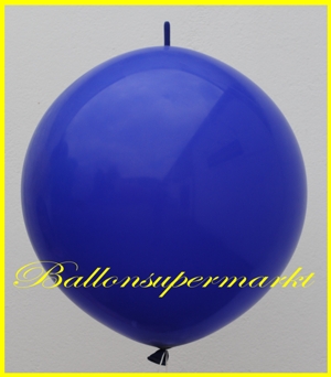 Riesen-Girlanden-Luftballon in Blau, großer Riesenballon zum Verbinden zur Ballondekoration
