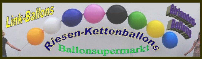 Riesige Girlanden-Luftballons